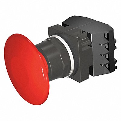 Non-Illuminated Push Button Plastic Red MPN:52BM9V2F