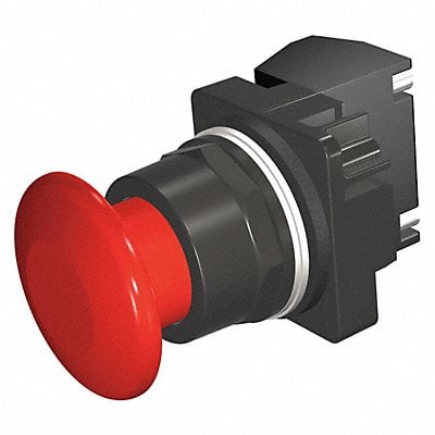 Non-Illuminated Push Button Plastic Red MPN:52BM9W2A