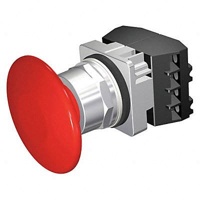 Non-Illuminated Push Button Plastic Red MPN:52PM9V2F