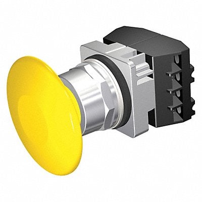 Non-Illuminated Push Button Yellow MPN:52PM9V4F