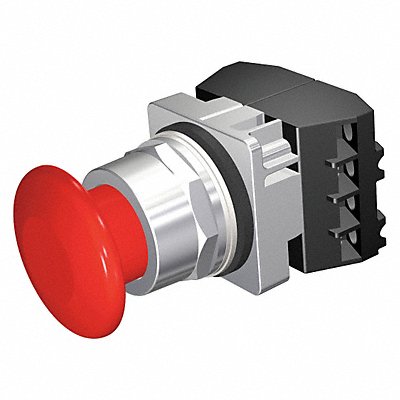 Non-Illuminated Push Button Plastic Red MPN:52PM9W2F