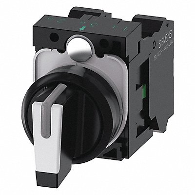 Selector switch illuminable 22 mm rou MPN:3SU11002BM603NA0