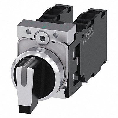 Non-Illuminated Selector Switch 22mm Sz MPN:3SU1150-2BL60-1LA0