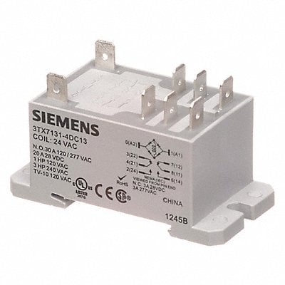 Enclosed Power Relay Heavy MPN:3TX7131-4DC03