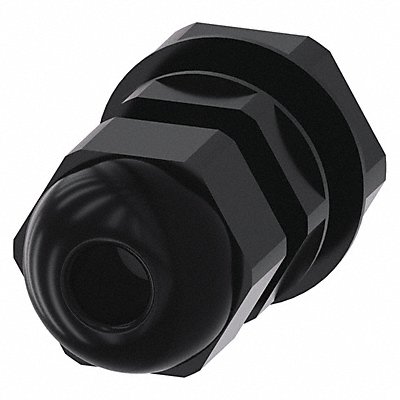 Metric Cable Gland Black Plastic 25mm MPN:3SU1900-0HH10-0AA0