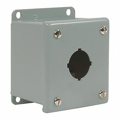 Pushbutton Enclosure 1 Column 1 Hole MPN:US2:P30EMS01P