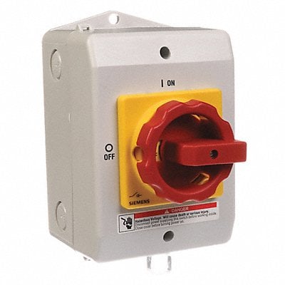 Safety Switch 600VAC 3PST 16 Amps AC MPN:3LD20641GP530US2