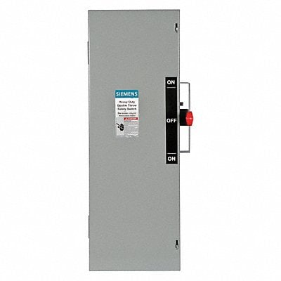 Safety Switch 600VAC 3PST 60 Amps AC MPN:DTF362