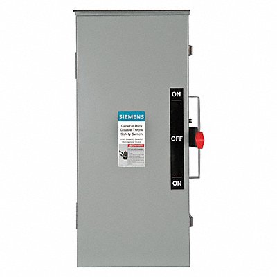 Safety Switch 240VAC 3PST 100 Amps AC MPN:DTGNF323NR