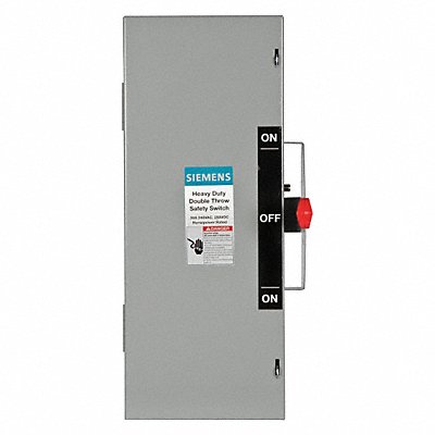 Safety Switch 240VAC 2PDT 30 Amps AC MPN:DTNF221