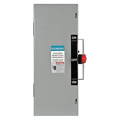 Safety Switch 240VAC 3PST 30 Amps AC MPN:DTNF321