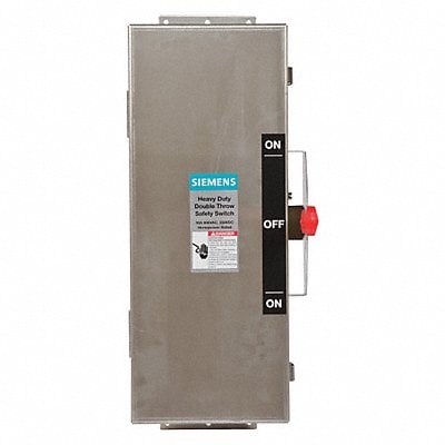 Safety Switch 600VAC 3PST 30 Amps AC MPN:DTNF361S