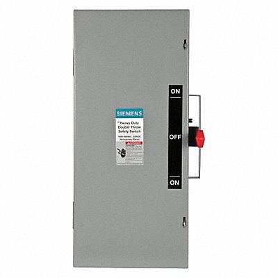 Safety Switch 600VAC 3PST 100 Amps AC MPN:DTNF363