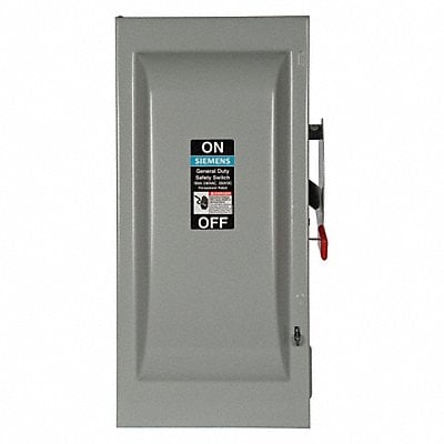 Safety Switch 240VAC 3PST 100 Amps AC MPN:GNF323