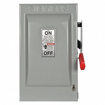 Safety Switch 240VAC 2PST 60 Amps AC MPN:HF222N