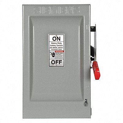 Safety Switch 600VAC 2PST 60 Amps AC MPN:HF262