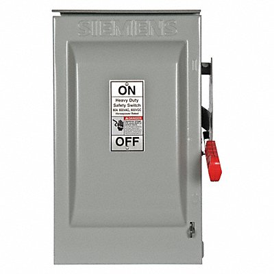 Safety Switch 600VAC 2PST 60 Amps AC MPN:HF262R