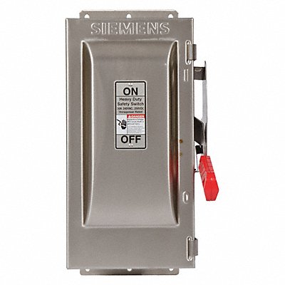 Safety Switch 240VAC 3PST 30 Amps AC MPN:HF321S