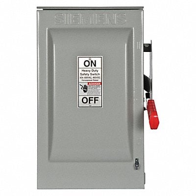 Safety Switch 600VAC 3PST 60 Amps AC MPN:HF362R