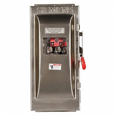 Safety Switch 600VAC 3PST 100 Amps AC MPN:HF363SW