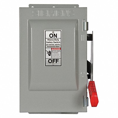 Safety Switch 600VAC 2PST 30 Amps AC MPN:HNF261J