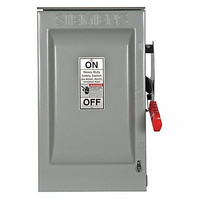 Safety Switch 600VAC 3PST 60 Amps AC MPN:HNF362R