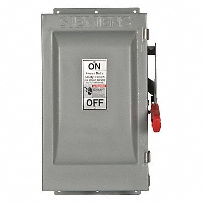 Safety Switch 600VAC 3PST 60 Amps AC MPN:HNF362SCH