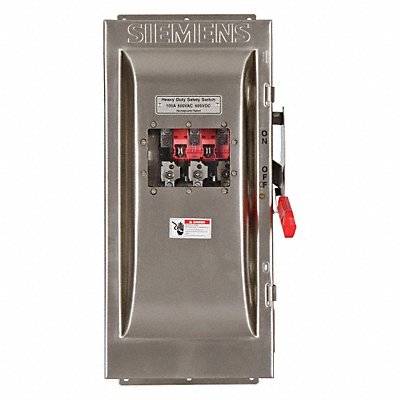 Safety Switch 600VAC 3PST 100 Amps AC MPN:HNF363SW