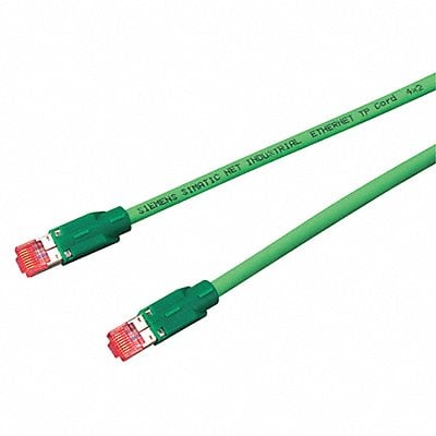 Patch Cord Cat 6A Bootless Green 3.3 ft. MPN:6XV1 870-3QH10