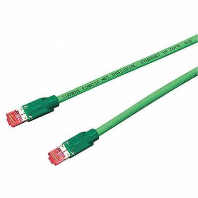 Patch Cord Cat 6A Bootless Green 6.0m MPN:6XV1 870-3QH60