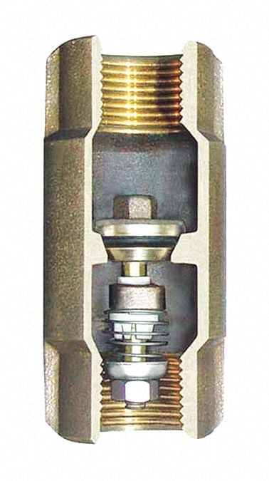 Spring Check Valve Bronze 1 FNPT MPN:503SB