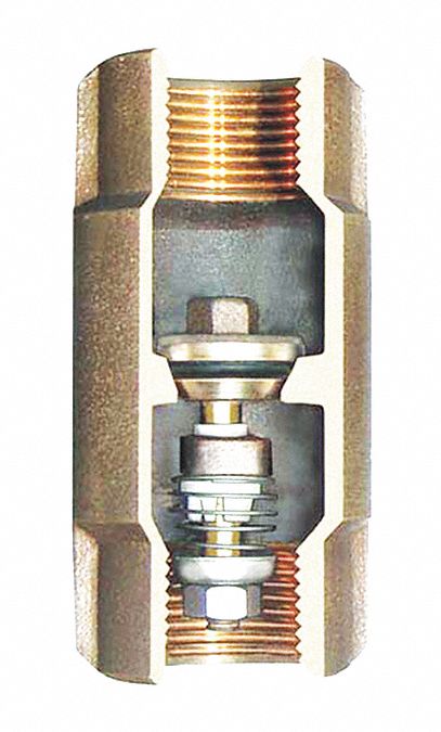 Spring Check Valve Bronze 1-1/2 FNPT MPN:505SB