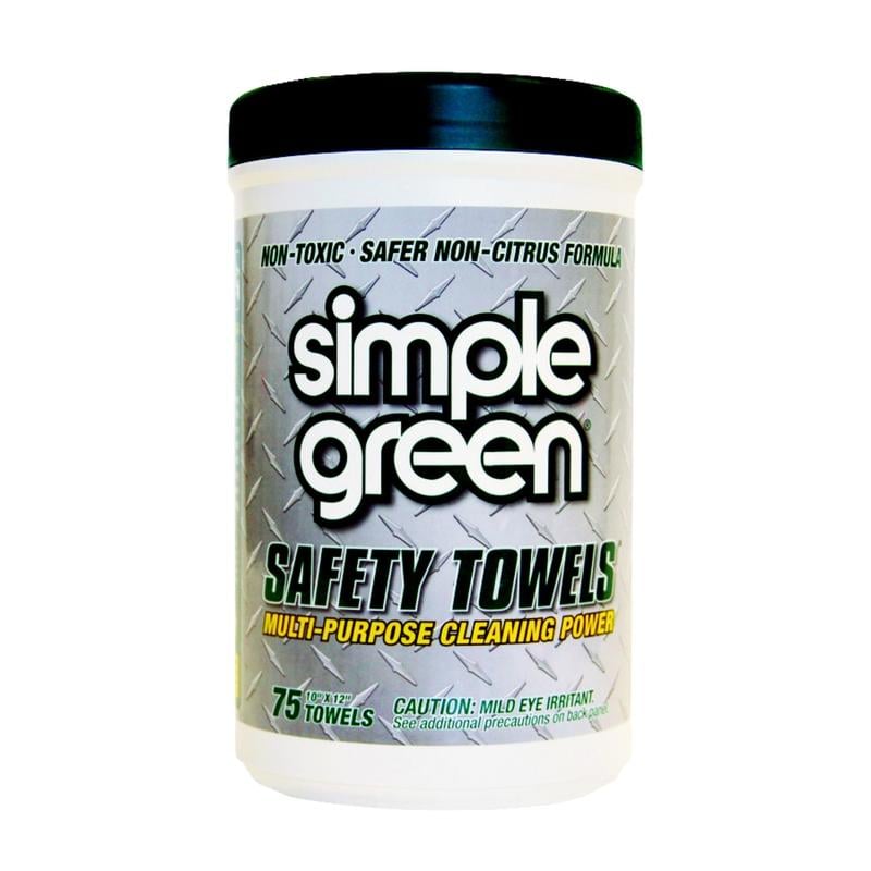 Simple Green Multipurpose Safety Towels, Box Of 75 (Min Order Qty 4) MPN:13351