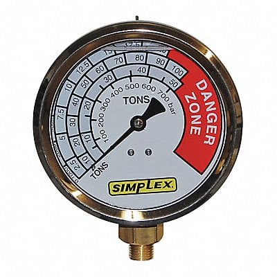 Analog tonsnage Gauge 25 55 100 tons MPN:GT25