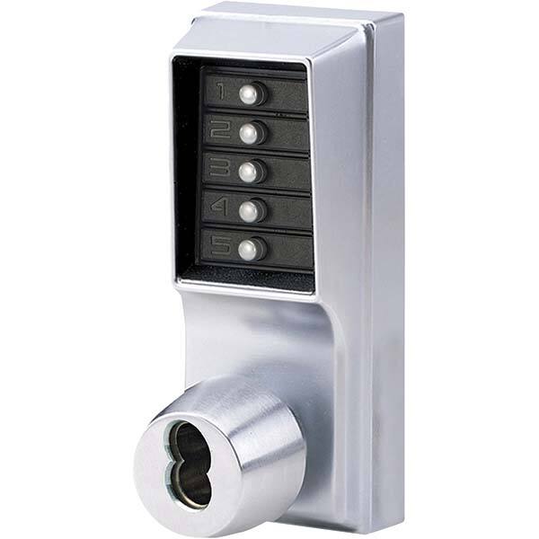 Lever Locksets, Type: Push-button Lock, Door Thickness: 1-3/4, Back Set: 2-3/4, For Use With: Commercial Doors, Finish/Coating: Satin Chrome, Material: Steel MPN:1041B-26D-41