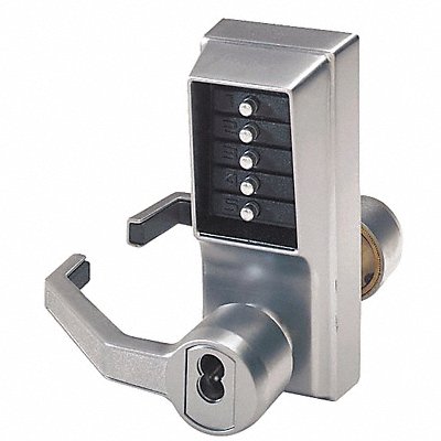 Push Button Lock Entry Key Override MPN:LL1021R-26D-41