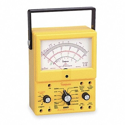 Analog Multimeter 1000V 10A 20M Ohms MPN:260-8XPI