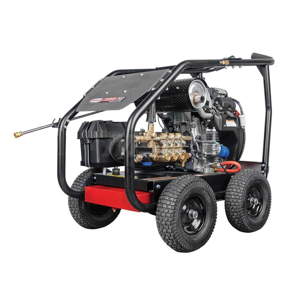 Pressure Washer: 3,000 psi, 8 GPM, Gas, Cold Water MPN:65217