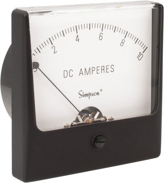 Analog, DC Ammeter, Panel Meter MPN:02690