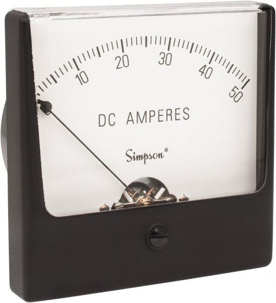 Analog, DC Ammeter, Panel Meter MPN:02730