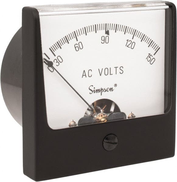 Analog, AC Voltmeter, Panel Meter MPN:09700