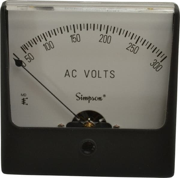 Analog, AC Voltmeter, Panel Meter MPN:10240