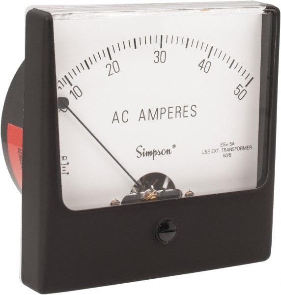 Analog, AC Ammeter, Panel Meter MPN:35075