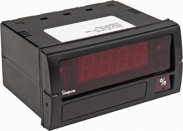 3-1/2 Digits, Digital LED, DC Milliamp, Panel Meter MPN:F35-1-71-0