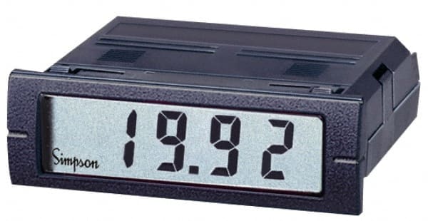 3-1/2 Digits, Digital LCD, AC Voltmeter, Panel Meter MPN:M235-1-0-34-0