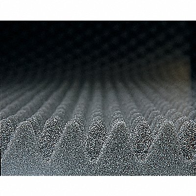 Acoustical Foam Convoluted 2In Gray PK4 MPN:15016842