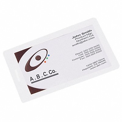 Laminating Pouches 2-1/2x4-1/4in PK100 MPN:378337