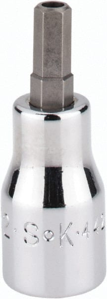 Hand Hex Bit Socket: 3/8