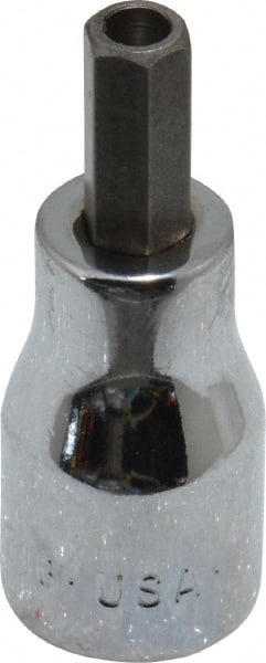 Hand Hex Bit Socket: 3/8