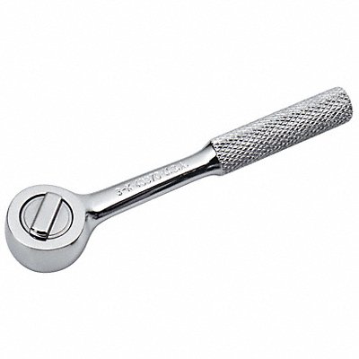 Hand Ratchet 4 1/2 in Chrome 1/4 in MPN:40970